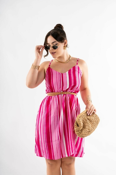 Vestido listras