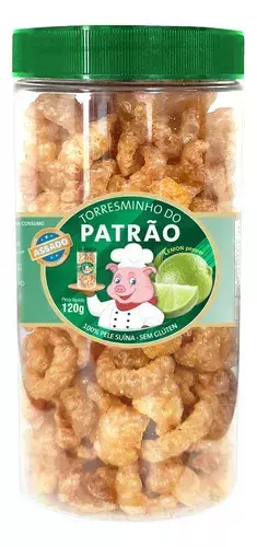 TORRESMINHO DO PATRAO LIMAO PEPPER 120G - comprar online
