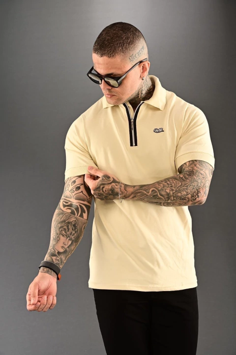 Gola Polo com Zíper