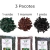 Kit - 6 Pacotes Casca de Borracha Reciclada - 500gr (3kg) - LGF - Recicla