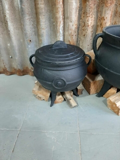 Tapa de fundición para olla de 4 litros de 3 patas