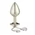 Plug Anal Dourado Tamanho M Com Pingente Sexy Fantasy - comprar online