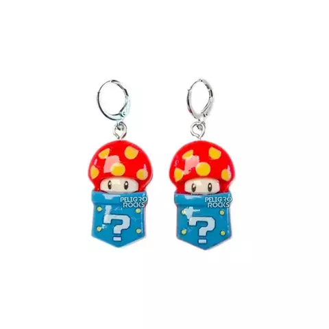 Toad 2 Mario Bros Aro Kawaii