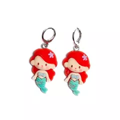 Ariel La Sirenita Aro Kawaii