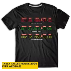 Remera Volver al Futuro 2 - Negra