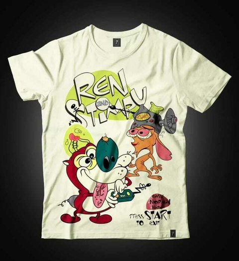 Remera Ren & Stimpy