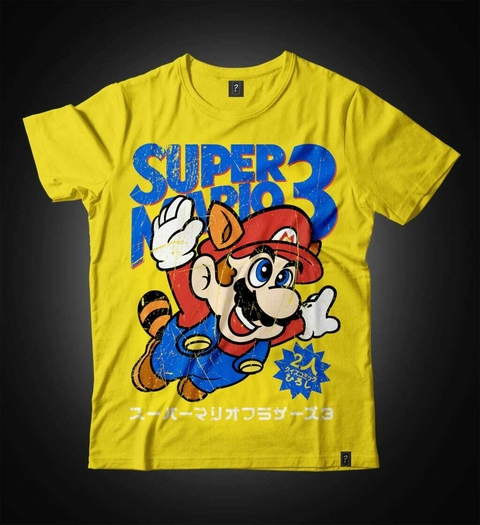 Remera Super Mario 3