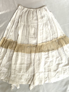 Midi skirt fairy white 2 - comprar online