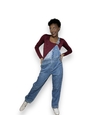 macacão jeans