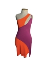slip dress assimétrico