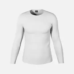 Remera termica Cloud mangas larga (blanca) - comprar online