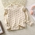 Blusa Menina Manga Cumprida Corações