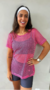 BLUSA ARRASTÃO GOIABA - comprar online