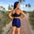SHORT AMARILIS AZUL MARINHO - comprar online