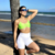 TOP BEACH VERDE NEON