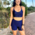 SHORT AMARILIS AZUL MARINHO na internet