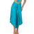 SAIDA CALÇA AZUL TURQUESA - comprar online