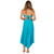 SAIDA CALÇA AZUL TURQUESA - TRYIT BRAZIL
