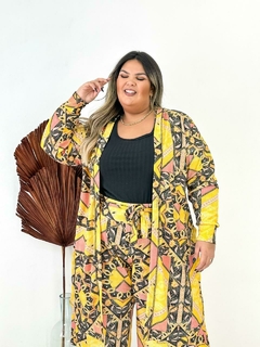 Cardigã estampado - comprar online
