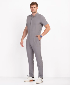 Macacão Skin Masculino - Cinza