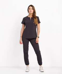 Pijama Comfy Daily Feminino - Grafite - comprar online