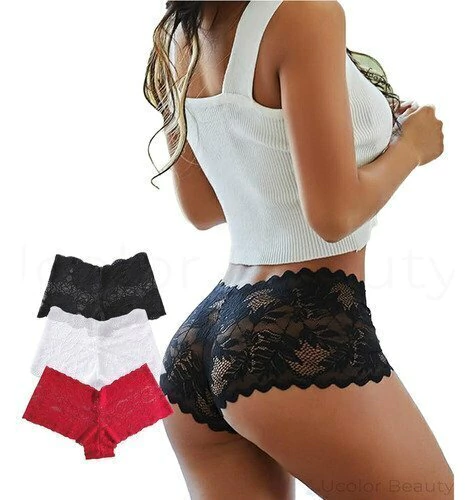 Kit 10 Calcinha Calesson de renda. Tamanho único