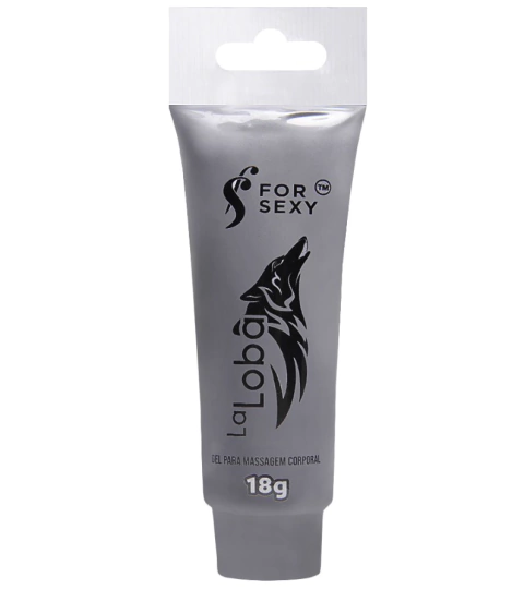 La Loba - Gel para massagem Feminina. Esquenta e vibra
