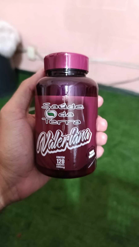 Valeriana 120 capsulas Saude da terra
