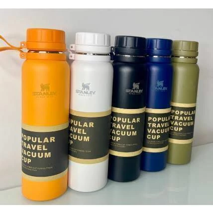 Garrafa Térmica de Aço Inoxidável 1L – Travel Vacuum Cup