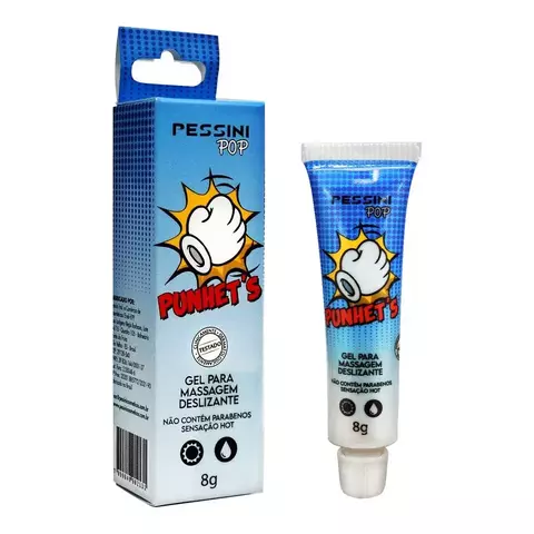 PUNHET'S GEL DESLIZANTE PARA MASSAGEM LINHA POP