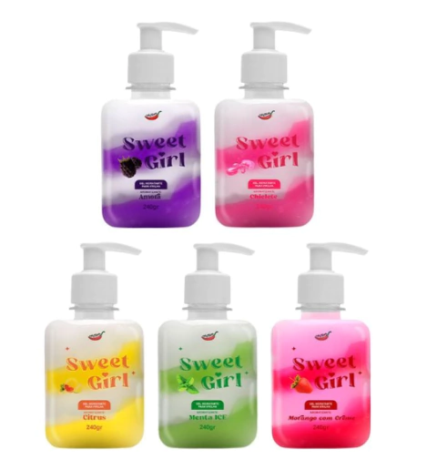 Sweet Girl Gel Hidratante Virilha 240G Chillies