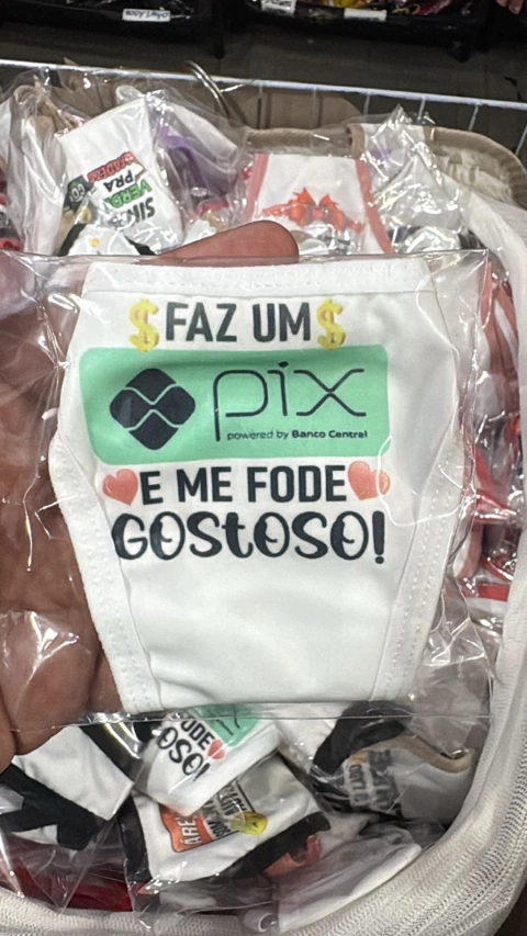 Calcinha diversao- Tamanho único