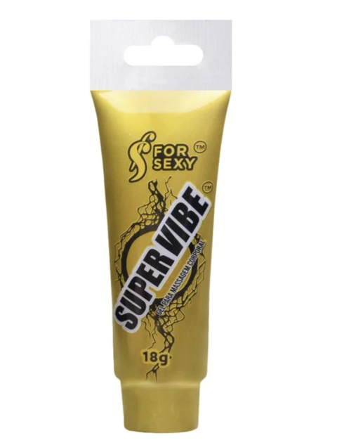 Super Vibe Gel Vibrador Líquido Unissex 18G For Sexy
