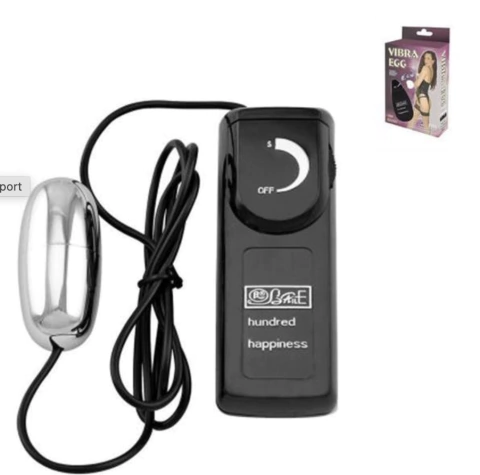 Vibra EGG - Capsula vibratoria prata turbo