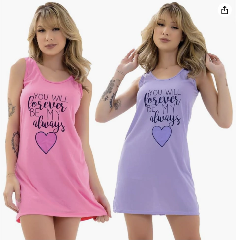 Camisola Algodão Tecido Confort