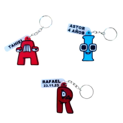 LLaveros Alphabet LORE x 10 un en internet