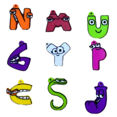 LLaveros Alphabet LORE x 15 un - comprar online