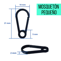Mosqueton Plastico Pequeño x 30 - comprar online