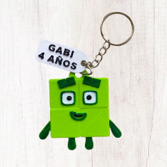 Imagen de LLavero Numberblock x 60 unidades 1 personaje