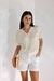 BLUSA MALHA TRICOT OFF WHITE SCARLET