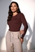 BLUSA MODAL VERMELHO CARMÉNÈRE LIZ - comprar online