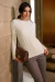 BLUSA TEXTURIZADA TRICOT OFF WHITE SARA