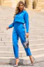 CALÇA JOGGER ALFAIATARIA AZUL COBALTO ALANA