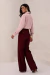 CAMISA CREPE ACETINADO ROSA CHÁ SOFIE - ENTS