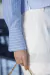 CAMISA CROPPED LISTRADA TRICOLINE AZUL CELESTE JESSY na internet