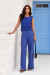 CALÇA RETA VISCOSE AZUL MARINHO AMÉLIA