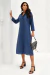 VESTIDO CHEMISE MIDI DENIM LAISE CLARA BÁRBARA - comprar online