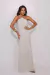Imagem do VESTIDO LONGO BORDADOS DOURADOS VISCOSE OFF WHITE KATE