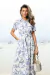 VESTIDO MIDI ALONGADO ESTAMPADO COM LINHO AZUL CELESTE JULIA na internet