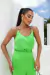 REGATA VISCOSE ACETINADA VERDE LUMINOSO NINA
